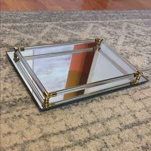 Avon Mirrored Vanity Tray in original box